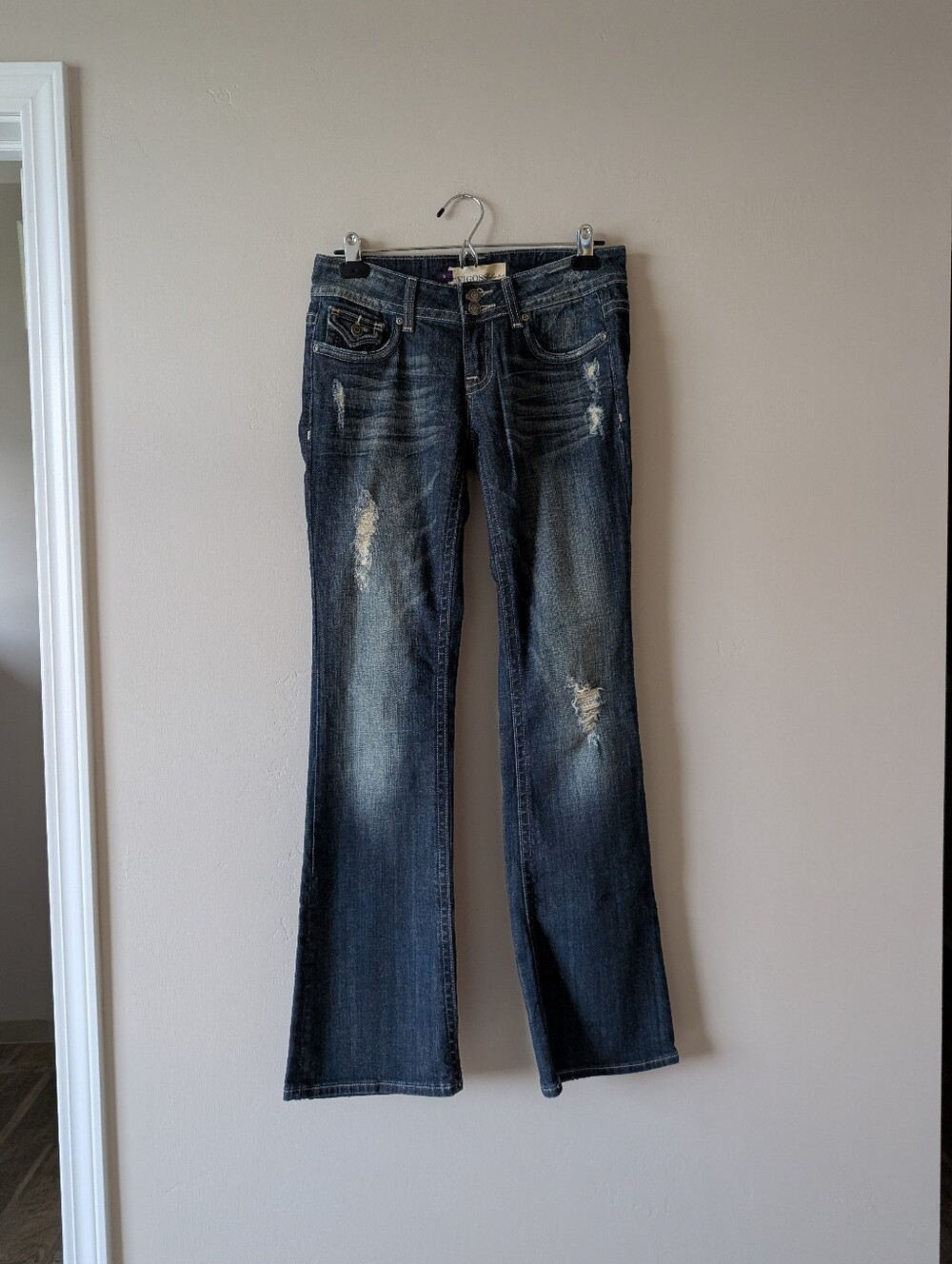 Vigoss Women's Dark Blue Bootcut Jeans Size 3